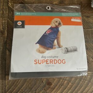 Dog Costume Superhero Halloween 15-30 Lbs Dogs. Most Breeds. Medium.